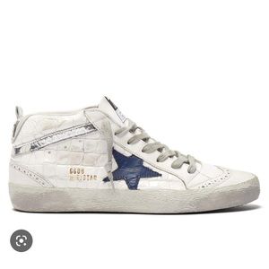 Golden Goose Croc Embossed Midstar Sneaker- 39
